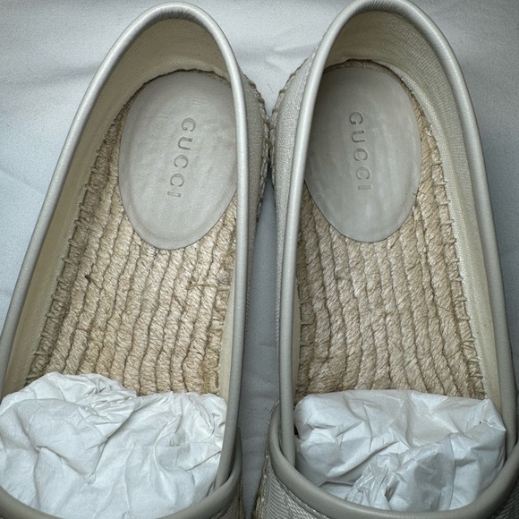 Gucci Cream Espadrilles - Picture 4 of 7